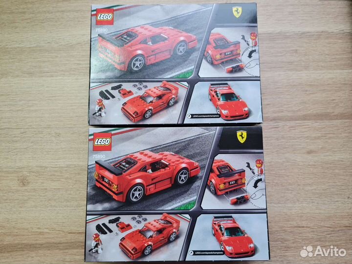Новый Lego 75890 Ferrari F40 Competizione