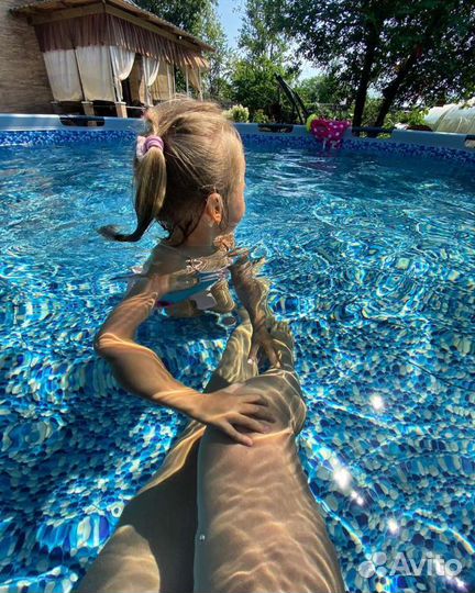 Бассейн каркасный огромный Новый