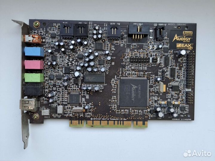 Звуковая карта creative SB0090