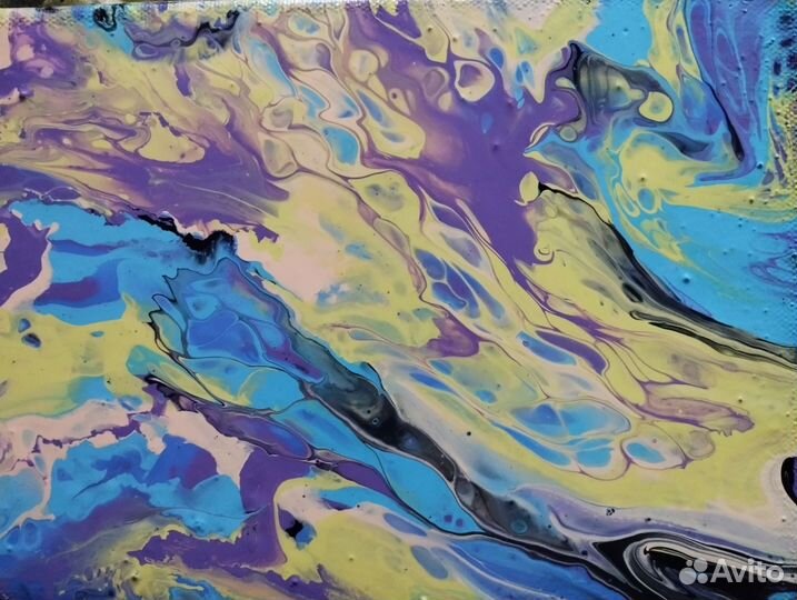 Интерьерная картина, абстракция, акрил