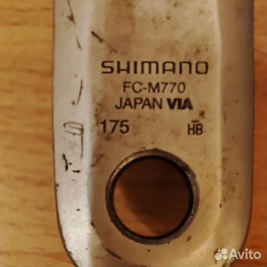 Втулка, шатуны Shimano