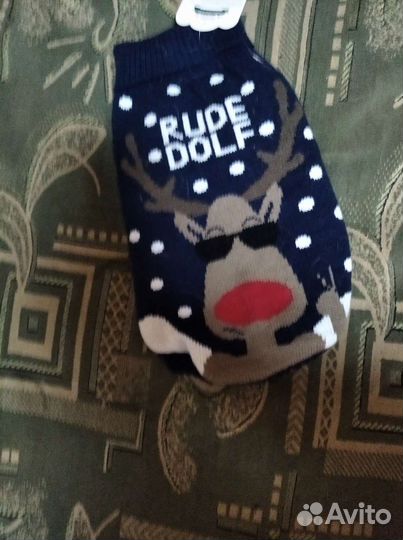 Джемпер на мопса кг 6-8