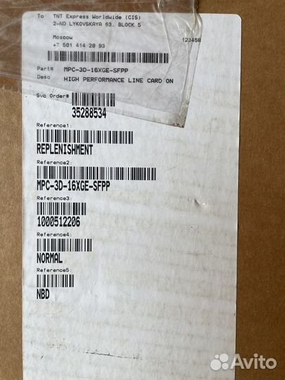 Маршрутизатор juniper mx80 (новый) вналичии