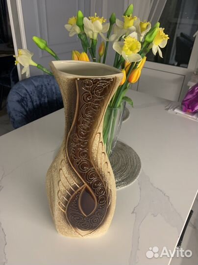 Ваза керамика новая