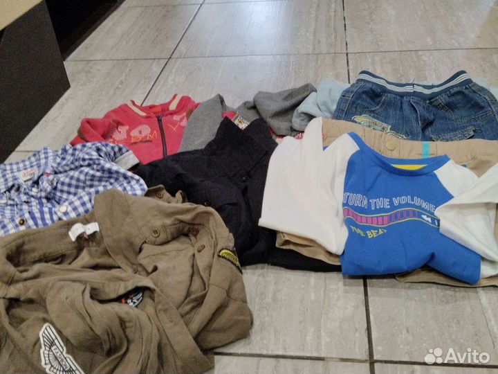 Пакет вещей для мальчика 4-5 лет