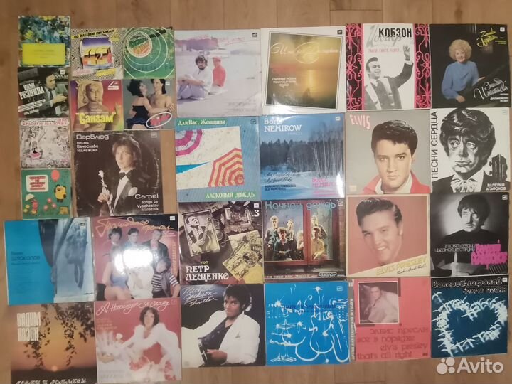 Грампластинки, советская эстрада, песни и романсы