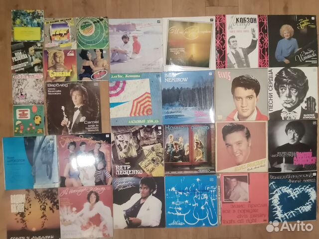 Грампластинки, советская эстрада, песни и романсы