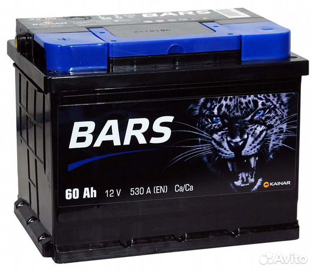 Аккумулятор 6ст 60 bars новый