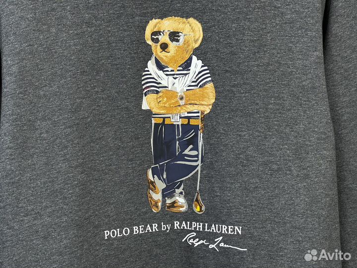 Sweatshirt Polo Ralph Lauren Golf Bear Grey