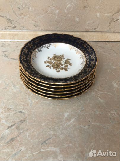 Тарелки глубокие фарфор чехия