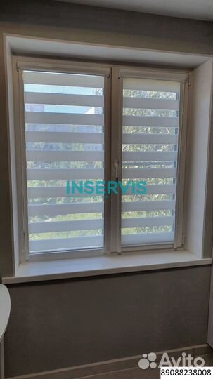 Горизонтальные жалюзи на пластиковые окна купить