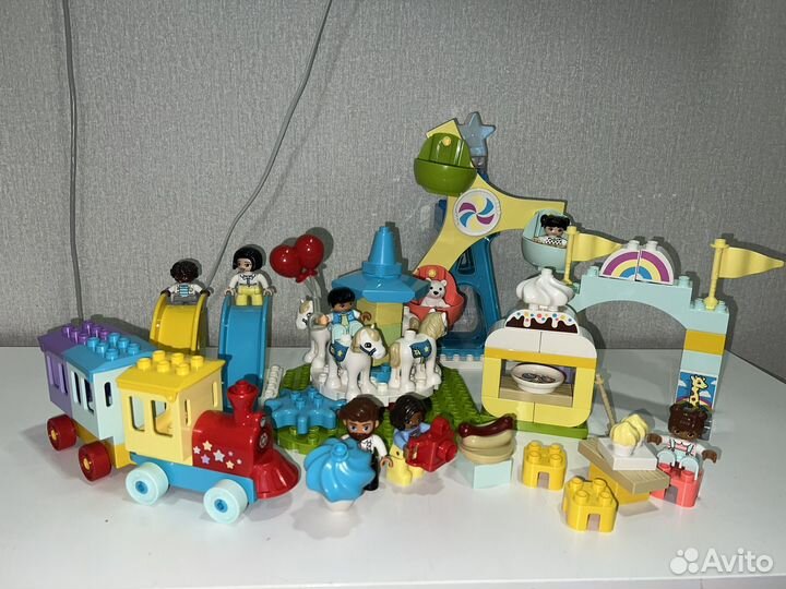 Lego duplo парк развлечений 10956