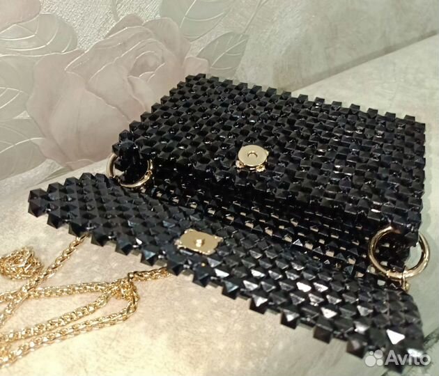 Сумка из бусин ручной работы