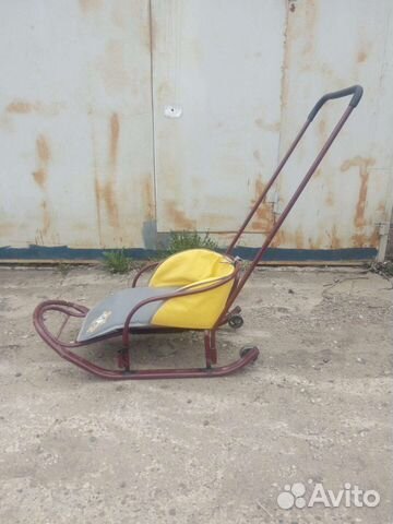 Детские санки с колесами