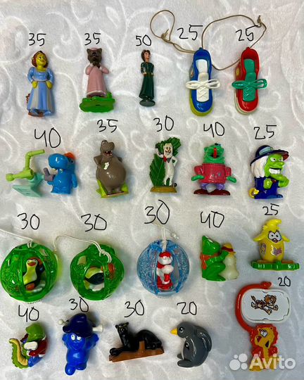 Игрушки из киндера