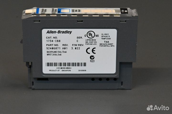 Allen-Bradley 1734-IB8 ser C новый, без упак. 4 шт