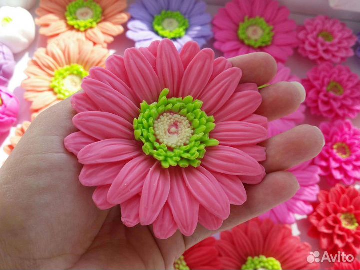 Мыльные цветы