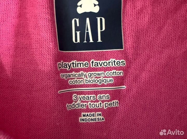 Лонгслив GAP на девочку