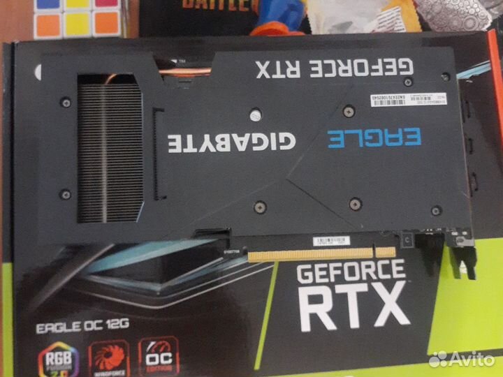 Видеокарта Gigabyte RTX 3060 12Gb новая