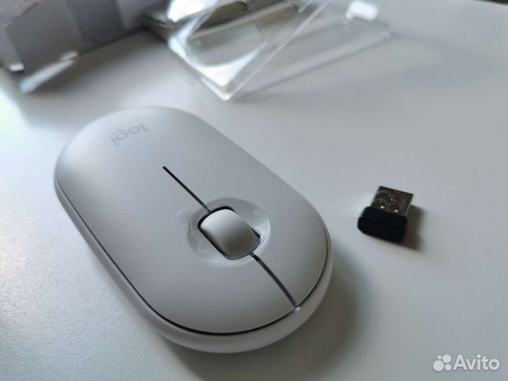 Logitech мышь беспроводная новая