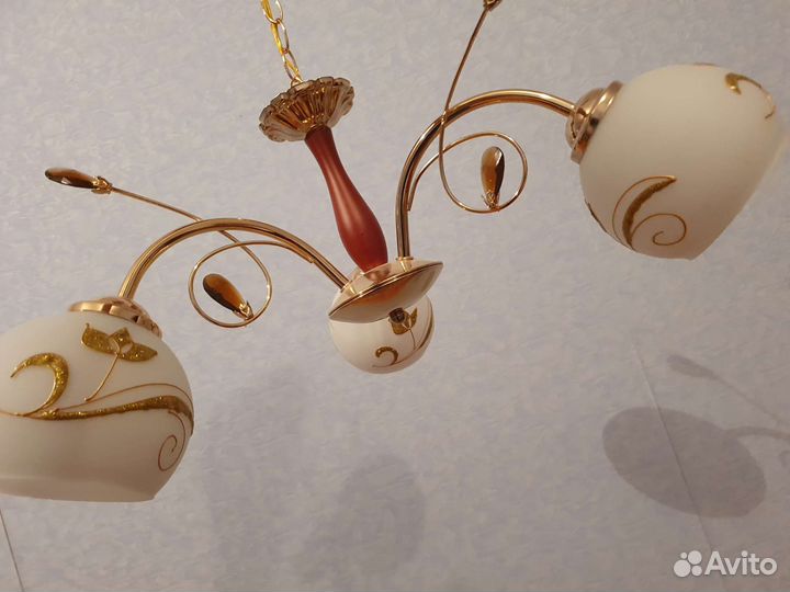 Люстра потолочная бу