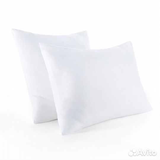 Подушка жесткая из синтетики с обработкой Sanitize