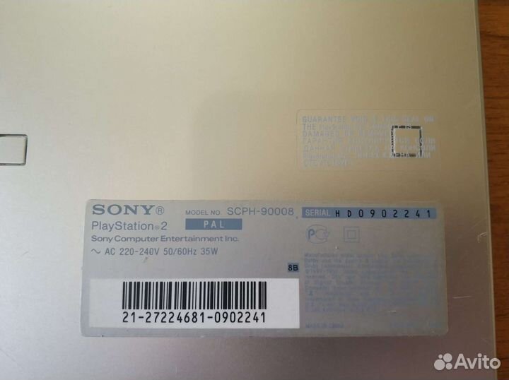 Sony playstation 2 PS2 scph-90008 Биос 2.20