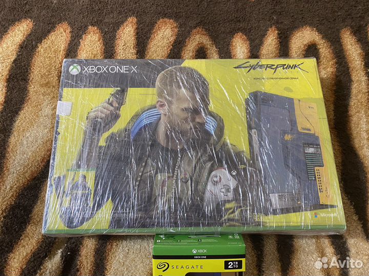 Xbox One X 1TB + Cyberpunk 2077 Limited Edition