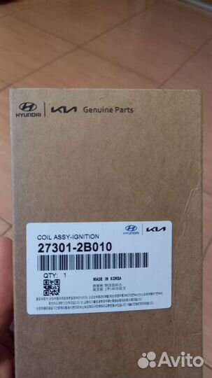 Катушка Хундай Солярис, Кия Рио