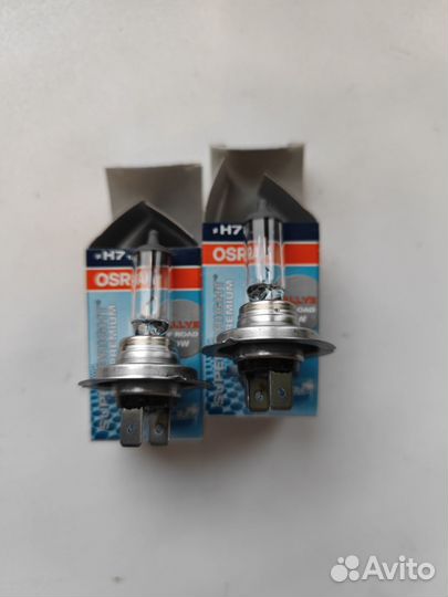 Лампы автомобильные Osram rallye off road 80w h7