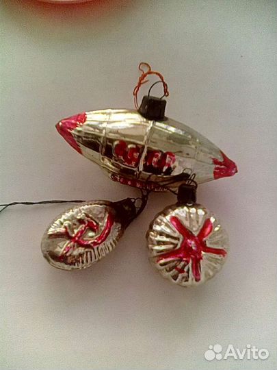 Елочные игрушки СССР Агитация