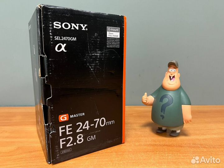 Объектив Sony FE 24-70mm f/2.8 GM (новый)