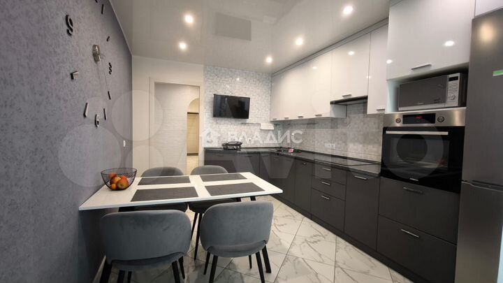 3-к. квартира, 85,5 м², 4/13 эт.