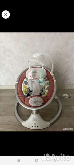 Детские электронные качели для новорожденных