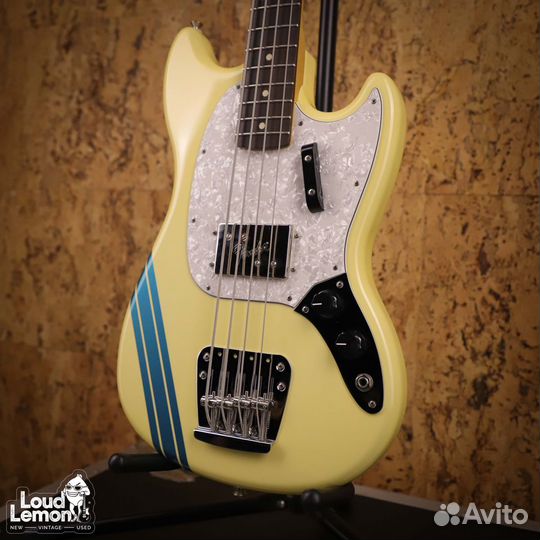 Fender Pawn Shop Mustang Bass White 2012 Mexico