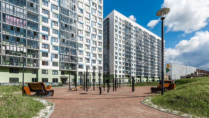 2-к. квартира, 59,4 м², 2/15 эт.