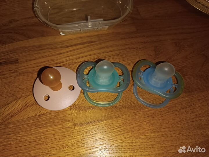 Пустышки 0-6 bibs, Philips avent