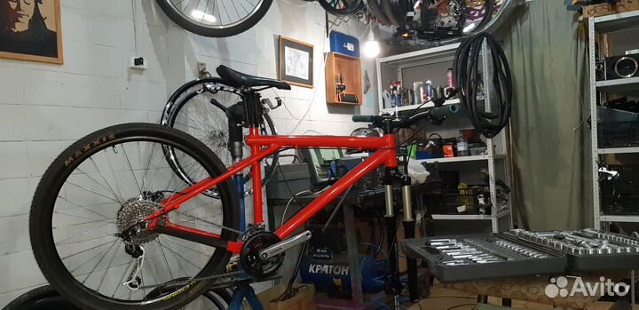 Велосипедная рама,запчасти,ремонт, окрас порошком