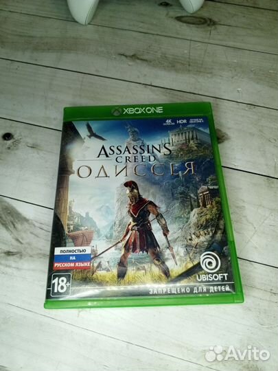 Диск на Xbox one Assassin credd odyssey