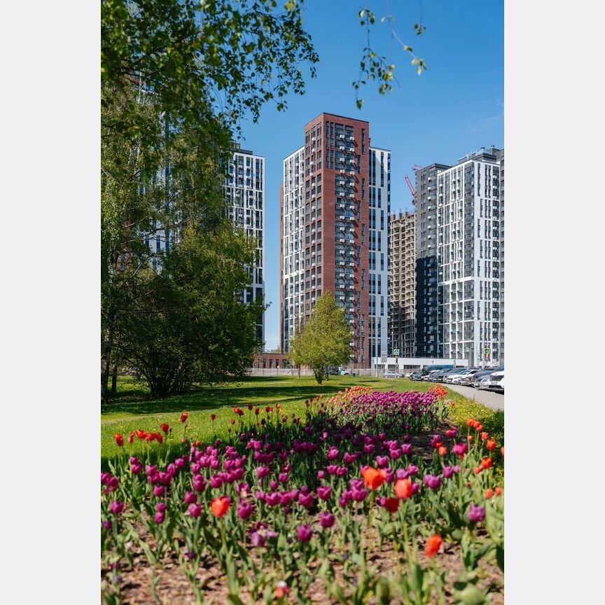 2-к. квартира, 40,4 м², 22/30 эт.