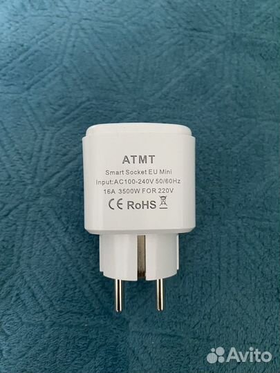 Умная розетка с Алисой Яндекс Tuya WiFi 16А