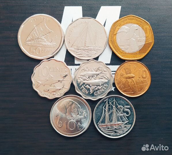 Монеты островов