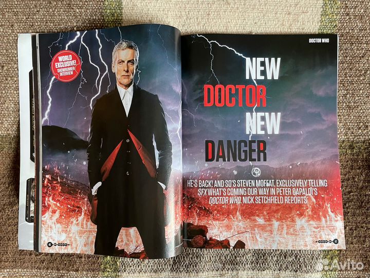 Английский журнал SFX Doctor Who / Доктор Кто