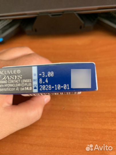 Линзы acuvue oasys