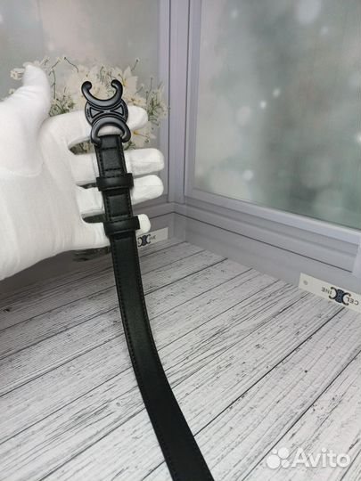 Ремень Женская Celine Люкс Натуральная кожа