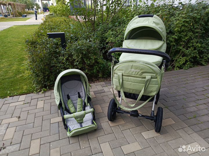 Коляска 2 в 1 Camarelo Sevilla New