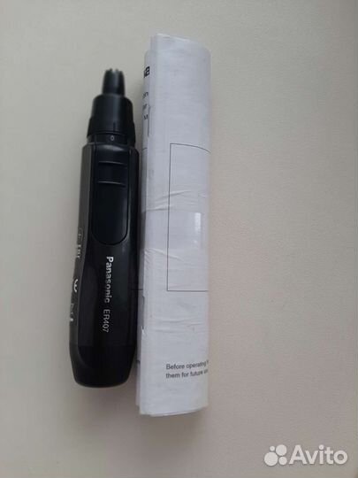 Триммер panasonic er407 для удаления волос