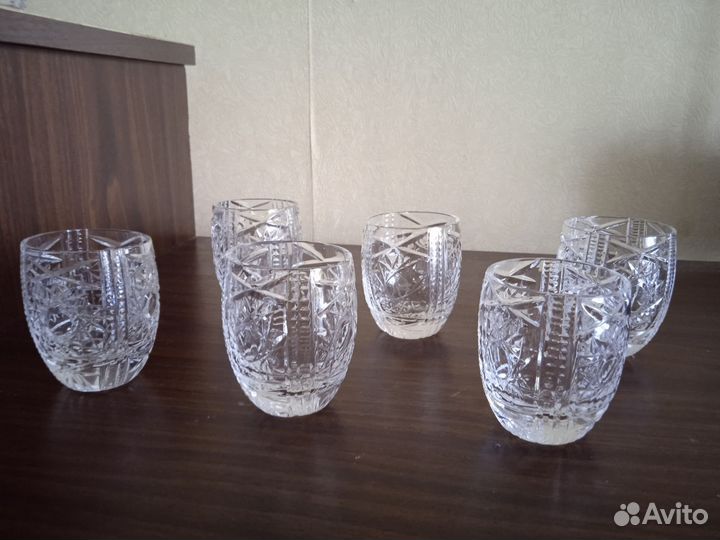 Рюмки хрусталь СССР