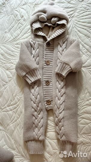 Конверт на выписку зимний вязанный