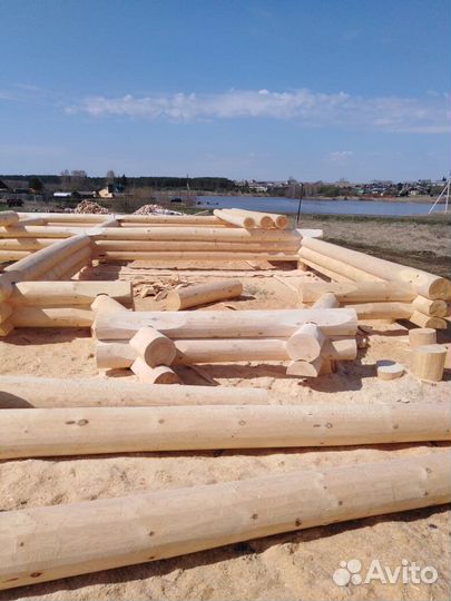 Срубы домов,бань,беседок